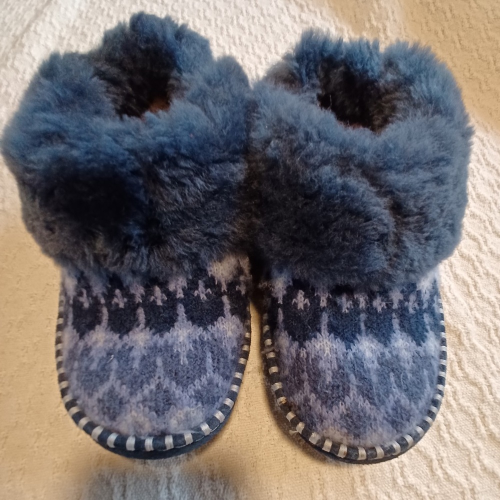 Blue Ugg slippers